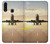 W3837 Airplane Take off Sunrise Funda Carcasa Case y Caso Del Tirón Funda para Samsung Galaxy A20s