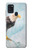 W3843 Bald Eagle On Ice Funda Carcasa Case y Caso Del Tirón Funda para Samsung Galaxy A21s