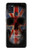 W3848 United Kingdom Flag Skull Funda Carcasa Case y Caso Del Tirón Funda para Samsung Galaxy A21s