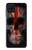 W3848 United Kingdom Flag Skull Funda Carcasa Case y Caso Del Tirón Funda para Samsung Galaxy A22 4G