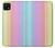 W3849 Colorful Vertical Colors Funda Carcasa Case y Caso Del Tirón Funda para Samsung Galaxy A22 5G