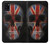 W3848 United Kingdom Flag Skull Funda Carcasa Case y Caso Del Tirón Funda para Samsung Galaxy A31