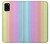W3849 Colorful Vertical Colors Funda Carcasa Case y Caso Del Tirón Funda para Samsung Galaxy A31