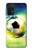 W3844 Glowing Football Soccer Ball Funda Carcasa Case y Caso Del Tirón Funda para Samsung Galaxy A32 5G