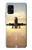 W3837 Airplane Take off Sunrise Funda Carcasa Case y Caso Del Tirón Funda para Samsung Galaxy A41