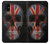 W3848 United Kingdom Flag Skull Funda Carcasa Case y Caso Del Tirón Funda para Samsung Galaxy A41