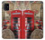 W3856 Vintage London British Funda Carcasa Case y Caso Del Tirón Funda para Samsung Galaxy A41