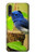 W3839 Bluebird of Happiness Blue Bird Funda Carcasa Case y Caso Del Tirón Funda para Samsung Galaxy A50