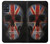 W3848 United Kingdom Flag Skull Funda Carcasa Case y Caso Del Tirón Funda para Samsung Galaxy A51 5G