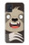 W3855 Sloth Face Cartoon Funda Carcasa Case y Caso Del Tirón Funda para Samsung Galaxy A51 5G
