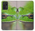 W3845 Green frog Funda Carcasa Case y Caso Del Tirón Funda para Samsung Galaxy A52, Galaxy A52 5G