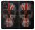 W3848 United Kingdom Flag Skull Funda Carcasa Case y Caso Del Tirón Funda para Samsung Galaxy A52, Galaxy A52 5G