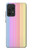 W3849 Colorful Vertical Colors Funda Carcasa Case y Caso Del Tirón Funda para Samsung Galaxy A52, Galaxy A52 5G
