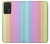 W3849 Colorful Vertical Colors Funda Carcasa Case y Caso Del Tirón Funda para Samsung Galaxy A52, Galaxy A52 5G