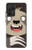 W3855 Sloth Face Cartoon Funda Carcasa Case y Caso Del Tirón Funda para Samsung Galaxy A52, Galaxy A52 5G