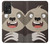 W3855 Sloth Face Cartoon Funda Carcasa Case y Caso Del Tirón Funda para Samsung Galaxy A52, Galaxy A52 5G