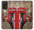 W3856 Vintage London British Funda Carcasa Case y Caso Del Tirón Funda para Samsung Galaxy A52, Galaxy A52 5G