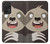 W3855 Sloth Face Cartoon Funda Carcasa Case y Caso Del Tirón Funda para Samsung Galaxy A52s 5G