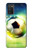 W3844 Glowing Football Soccer Ball Funda Carcasa Case y Caso Del Tirón Funda para Samsung Galaxy A03S