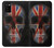W3848 United Kingdom Flag Skull Funda Carcasa Case y Caso Del Tirón Funda para Samsung Galaxy A02s, Galaxy M02s  (NOT FIT with Galaxy A02s Verizon SM-A025V)