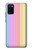 W3849 Colorful Vertical Colors Funda Carcasa Case y Caso Del Tirón Funda para Samsung Galaxy A02s, Galaxy M02s  (NOT FIT with Galaxy A02s Verizon SM-A025V)