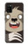 W3855 Sloth Face Cartoon Funda Carcasa Case y Caso Del Tirón Funda para Samsung Galaxy A02s, Galaxy M02s  (NOT FIT with Galaxy A02s Verizon SM-A025V)