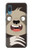 W3855 Sloth Face Cartoon Funda Carcasa Case y Caso Del Tirón Funda para Samsung Galaxy A04, Galaxy A02, M02