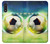 W3844 Glowing Football Soccer Ball Funda Carcasa Case y Caso Del Tirón Funda para Samsung Galaxy A01