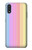 W3849 Colorful Vertical Colors Funda Carcasa Case y Caso Del Tirón Funda para Samsung Galaxy A01