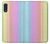 W3849 Colorful Vertical Colors Funda Carcasa Case y Caso Del Tirón Funda para Samsung Galaxy A01