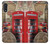 W3856 Vintage London British Funda Carcasa Case y Caso Del Tirón Funda para Samsung Galaxy A01