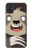 W3855 Sloth Face Cartoon Funda Carcasa Case y Caso Del Tirón Funda para Samsung Galaxy A51