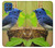 W3839 Bluebird of Happiness Blue Bird Funda Carcasa Case y Caso Del Tirón Funda para Samsung Galaxy M62