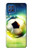 W3844 Glowing Football Soccer Ball Funda Carcasa Case y Caso Del Tirón Funda para Samsung Galaxy M62