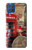 W3856 Vintage London British Funda Carcasa Case y Caso Del Tirón Funda para Samsung Galaxy M62