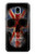 W3848 United Kingdom Flag Skull Funda Carcasa Case y Caso Del Tirón Funda para Samsung Galaxy J3 (2018), J3 Star, J3 V 3rd Gen, J3 Orbit, J3 Achieve, Express Prime 3, Amp Prime 3