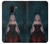 W3847 Lilith Devil Bride Gothic Girl Skull Grim Reaper Funda Carcasa Case y Caso Del Tirón Funda para Samsung Galaxy A6 (2018)