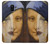 W3853 Mona Lisa Gustav Klimt Vermeer Funda Carcasa Case y Caso Del Tirón Funda para Samsung Galaxy A6+ (2018), J8 Plus 2018, A6 Plus 2018