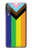 W3846 Pride Flag LGBT Funda Carcasa Case y Caso Del Tirón Funda para Samsung Galaxy A7 (2018)