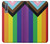 W3846 Pride Flag LGBT Funda Carcasa Case y Caso Del Tirón Funda para Samsung Galaxy A7 (2018)