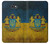 W3858 Ukraine Vintage Flag Funda Carcasa Case y Caso Del Tirón Funda para Samsung Galaxy J7 Prime (SM-G610F)