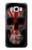 W3848 United Kingdom Flag Skull Funda Carcasa Case y Caso Del Tirón Funda para Samsung Galaxy J7 (2016)