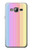 W3849 Colorful Vertical Colors Funda Carcasa Case y Caso Del Tirón Funda para Samsung Galaxy J3 (2016)