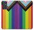 W3846 Pride Flag LGBT Funda Carcasa Case y Caso Del Tirón Funda para Samsung Galaxy Quantum 2