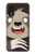 W3855 Sloth Face Cartoon Funda Carcasa Case y Caso Del Tirón Funda para Samsung Galaxy Xcover 5