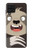 W3855 Sloth Face Cartoon Funda Carcasa Case y Caso Del Tirón Funda para Samsung Galaxy M22