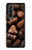 W3840 Dark Chocolate Milk Chocolate Lovers Funda Carcasa Case y Caso Del Tirón Funda para Samsung Galaxy Z Fold 3 5G