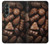 W3840 Dark Chocolate Milk Chocolate Lovers Funda Carcasa Case y Caso Del Tirón Funda para Samsung Galaxy Z Fold 3 5G