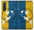 W3857 Peace Dove Ukraine Flag Funda Carcasa Case y Caso Del Tirón Funda para Samsung Galaxy Z Fold 3 5G