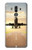 W3837 Airplane Take off Sunrise Funda Carcasa Case y Caso Del Tirón Funda para Huawei Mate 10 Pro, Porsche Design